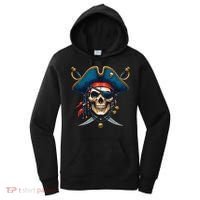 Pirate Skull Halloween Women's Hoodie thumb 0