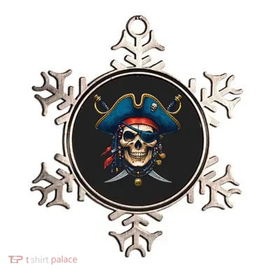 Pirate Skull Halloween Ornament