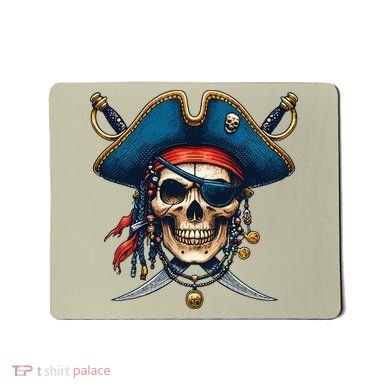 Pirate Skull Halloween Mousepad