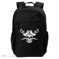 Pirate Skull Hat Swords Backpack thumb 0