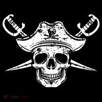 Pirate Skull Hat Swords Kids T-Shirt thumb 4