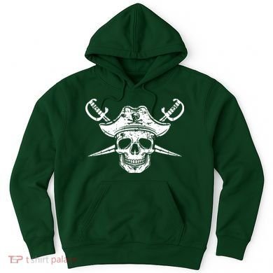 Pirate Skull Hat Swords Hoodie