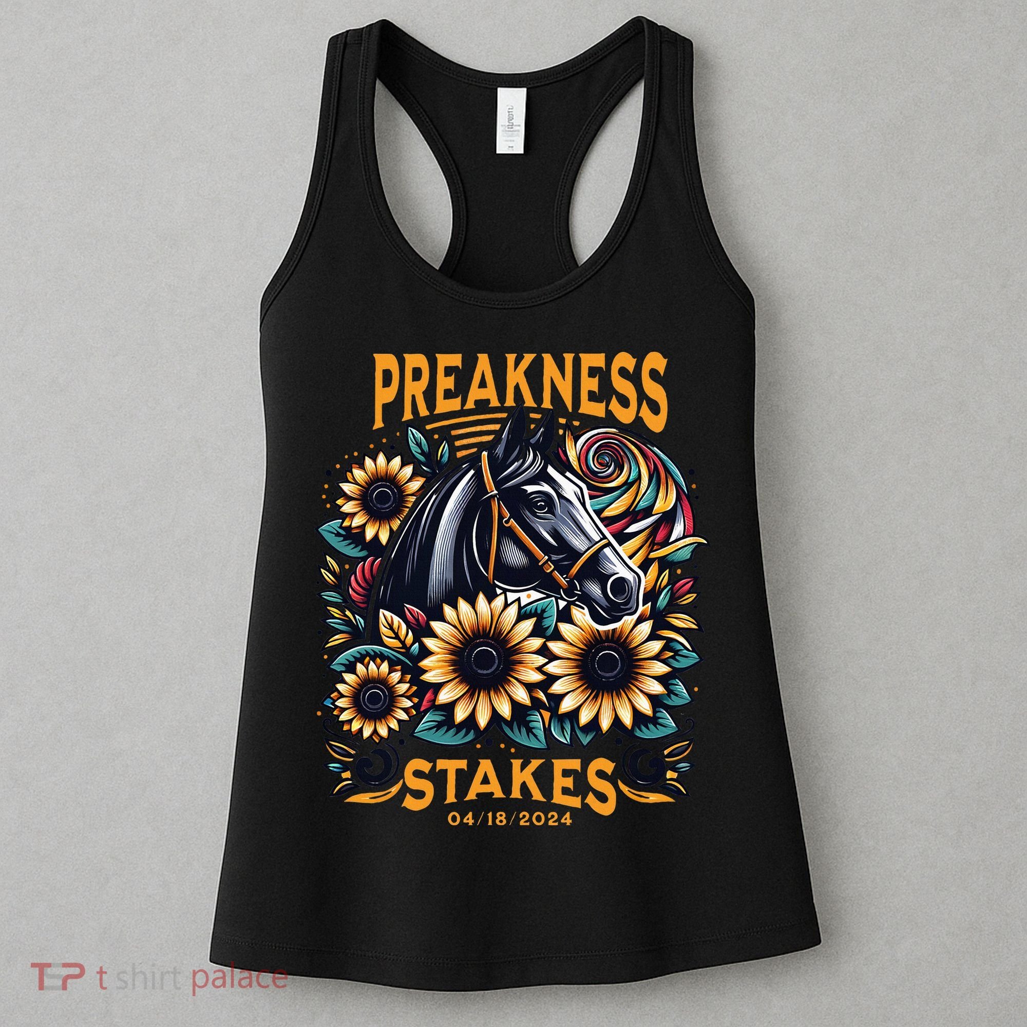 Preakness Stakes Horse Racing Women's Tank Top