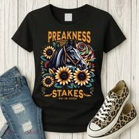 Preakness Stakes Horse Racing Women's T-Shirt thumb 3