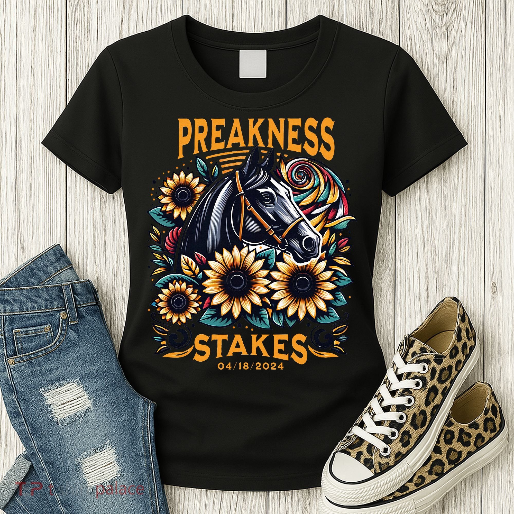 Preakness Stakes Horse Racing Women's T-Shirt