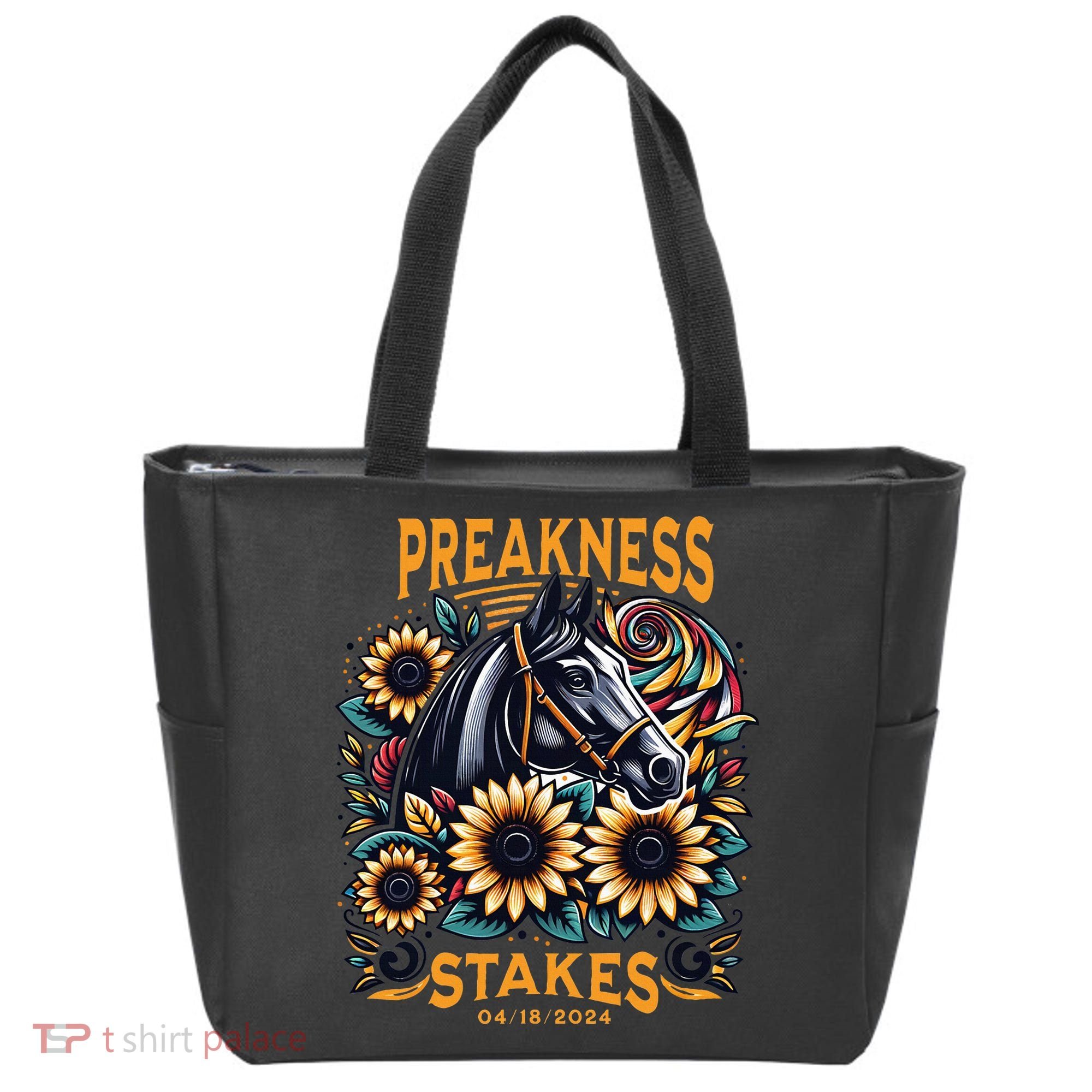 Preakness Stakes Horse Racing Tote Bag