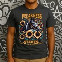 Preakness Stakes Horse Racing T-Shirt thumb 3