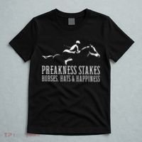 Preakness Stakes Horses Hats & Happiness Horse Racing Derby T-Shirt thumb 5