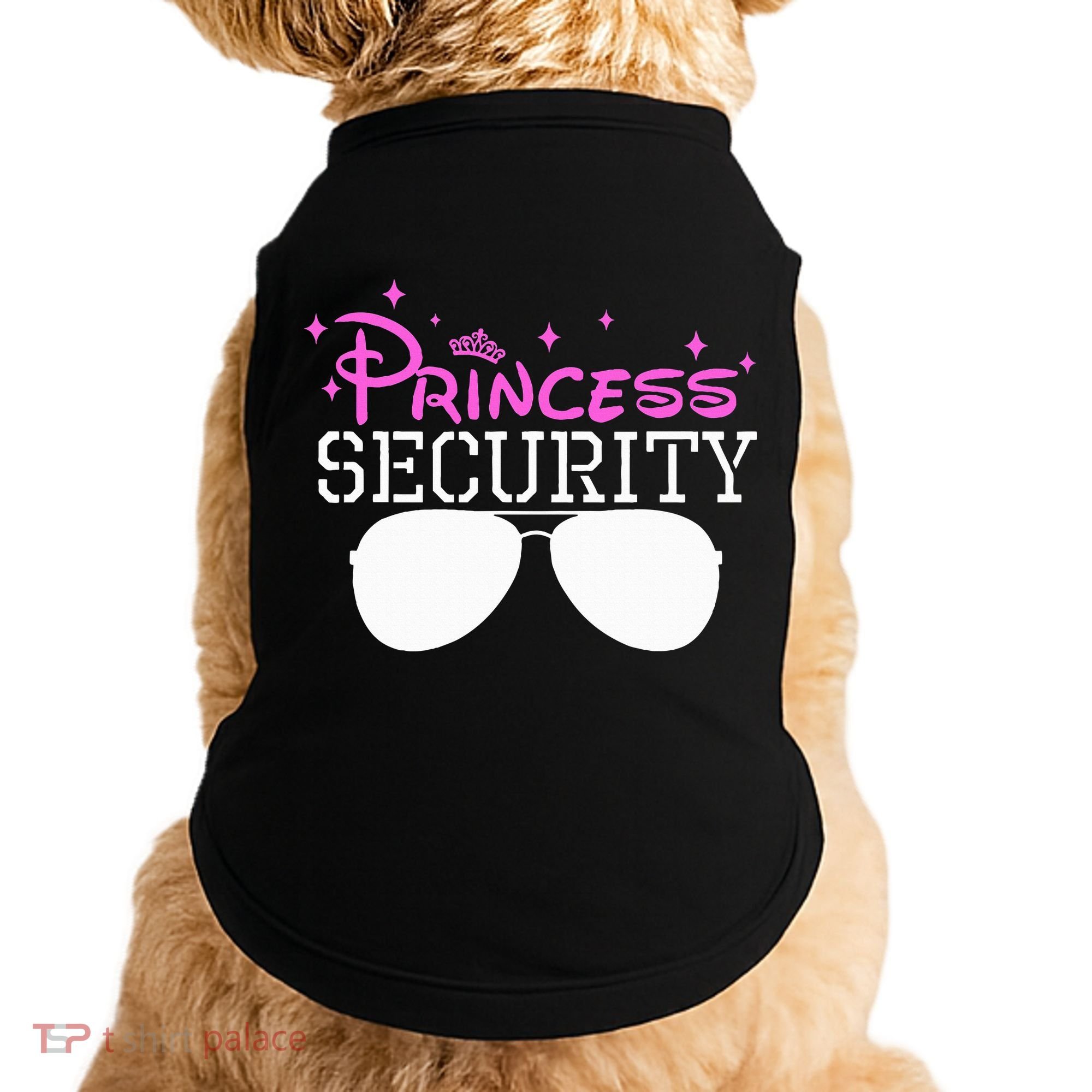 Princess Security Halloween Costume Dad Mom Boy Brother Doggie Tank
