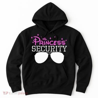 Princess Security Halloween Costume Dad Mom Boy Brother Hoodie