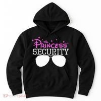 Princess Security Halloween Costume Dad Mom Boy Brother Hoodie thumb 0