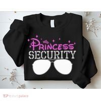 Princess Security Halloween Costume Dad Mom Boy Brother Sweatshirt thumb 2