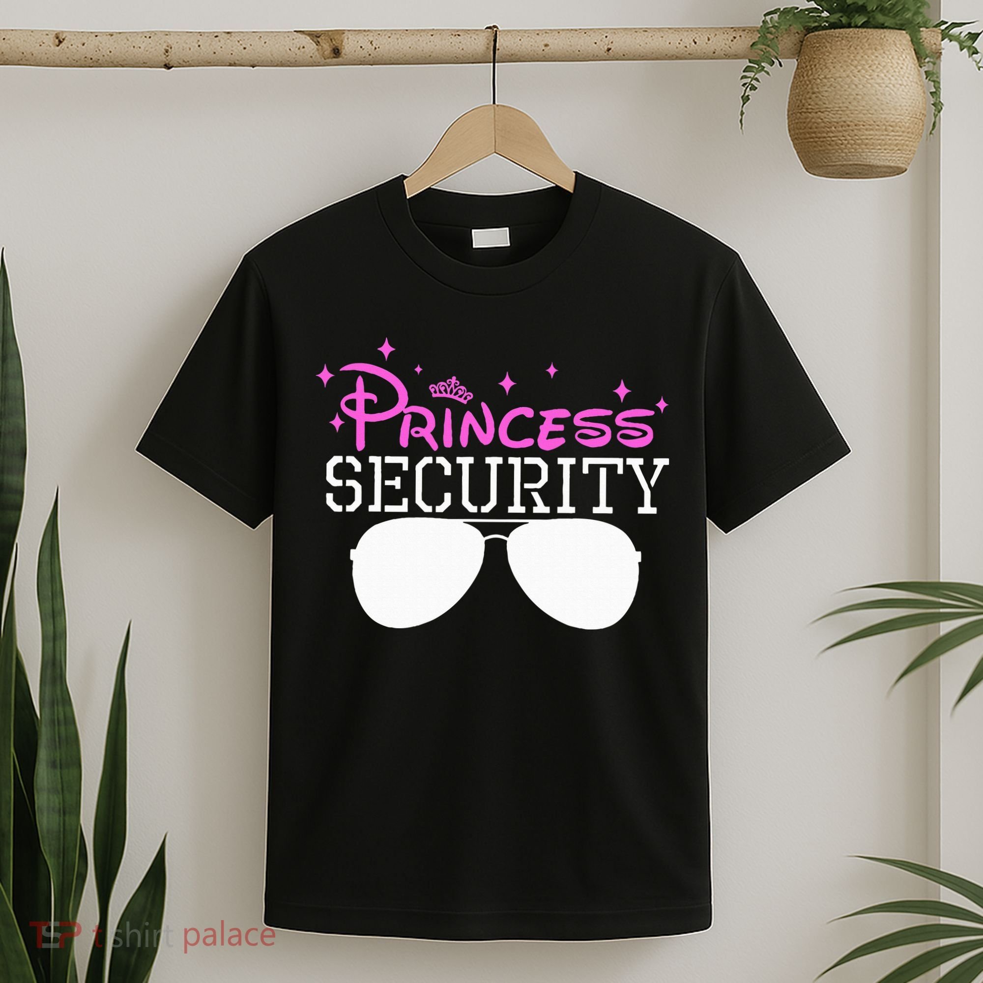 Princess Security Halloween Costume Dad Mom Boy Brother T-Shirt