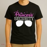 Princess Security Halloween Costume Dad Mom Boy Brother T-Shirt thumb 3