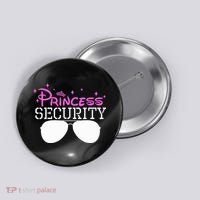 Princess Security Halloween Costume Dad Mom Boy Brother Button thumb 0