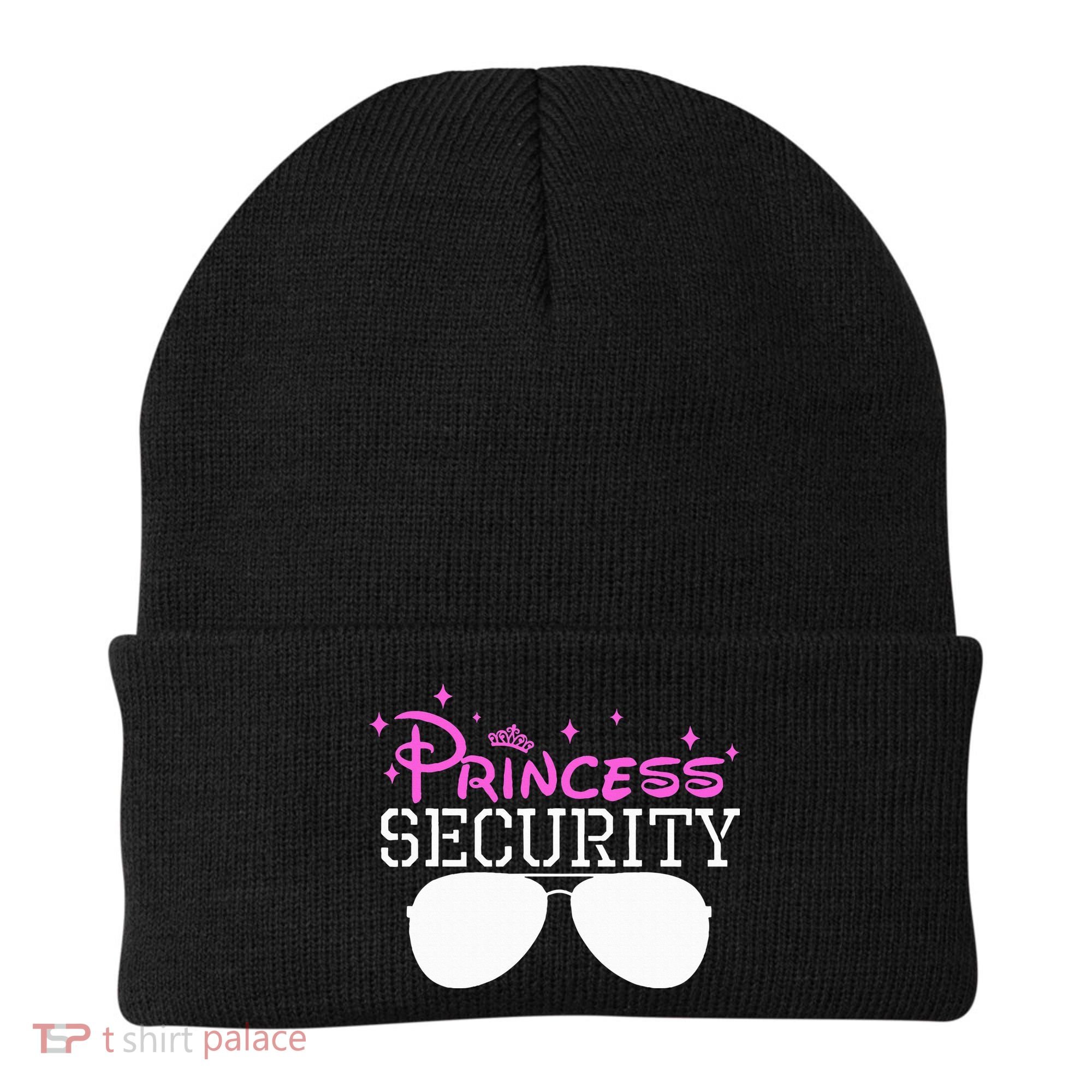 Princess Security Halloween Costume Dad Mom Boy Brother Beanie