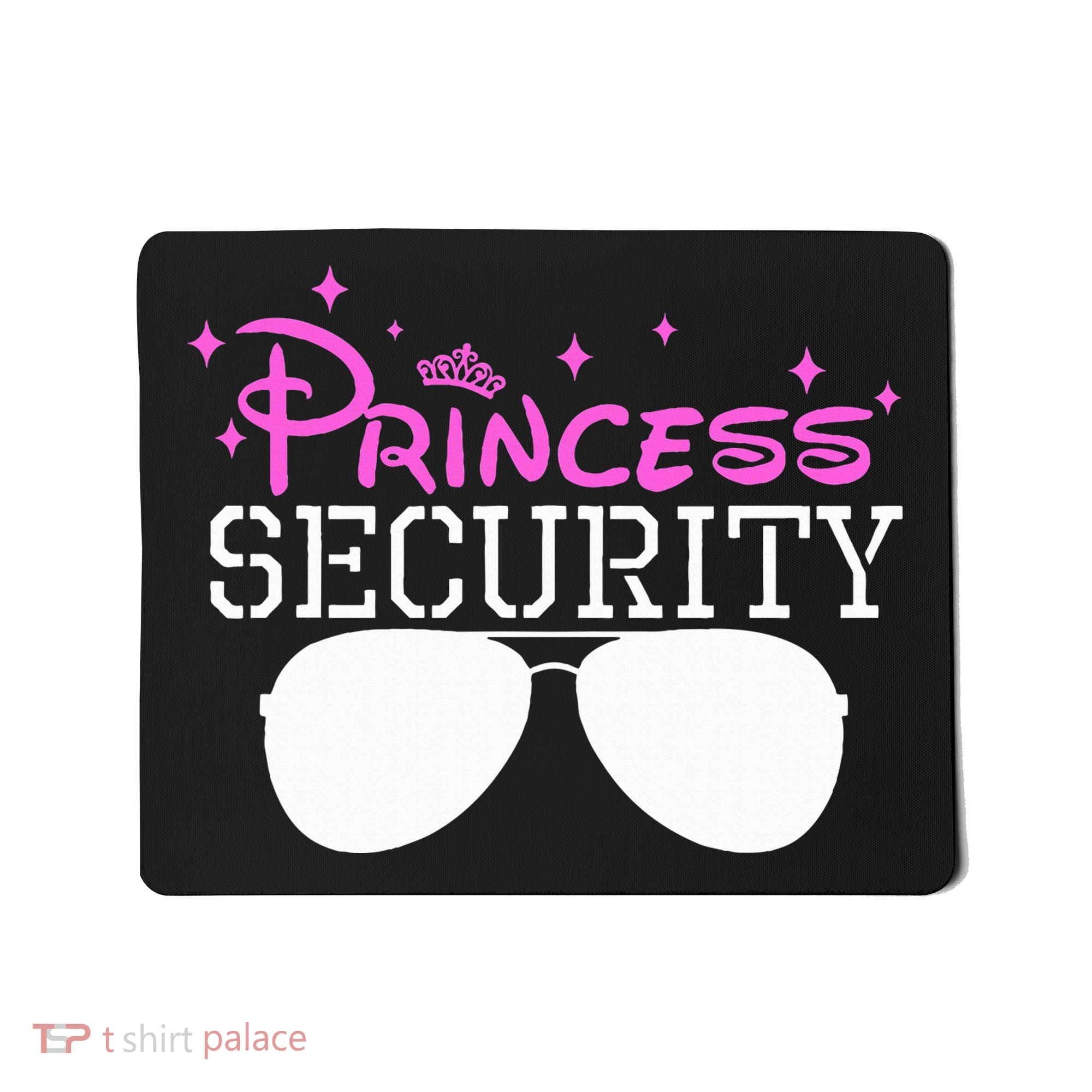 Princess Security Halloween Costume Dad Mom Boy Brother Mousepad