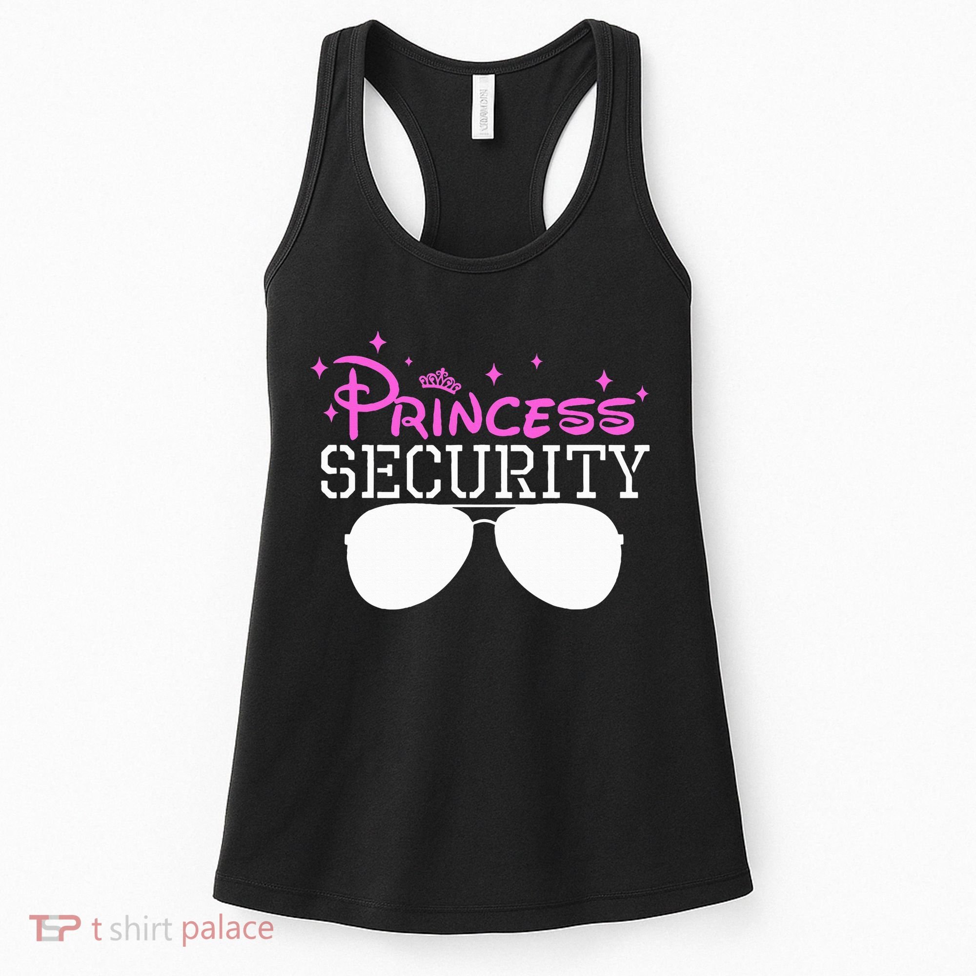 Princess Security Halloween Costume Dad Mom Boy Brother Women's Tank Top