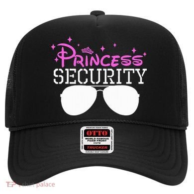 Princess Security Halloween Costume Dad Mom Boy Brother Hat