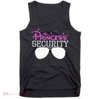 Princess Security Halloween Costume Dad Mom Boy Brother Tank Top thumb 0