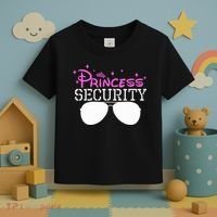 Princess Security Halloween Costume Dad Mom Boy Brother Toddler T-Shirt thumb 3