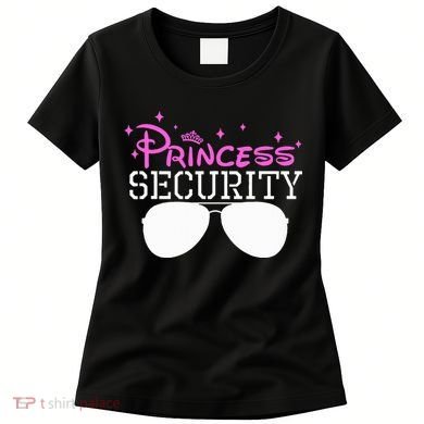 Princess Security Halloween Costume Dad Mom Boy Brother Women's T-Shirt