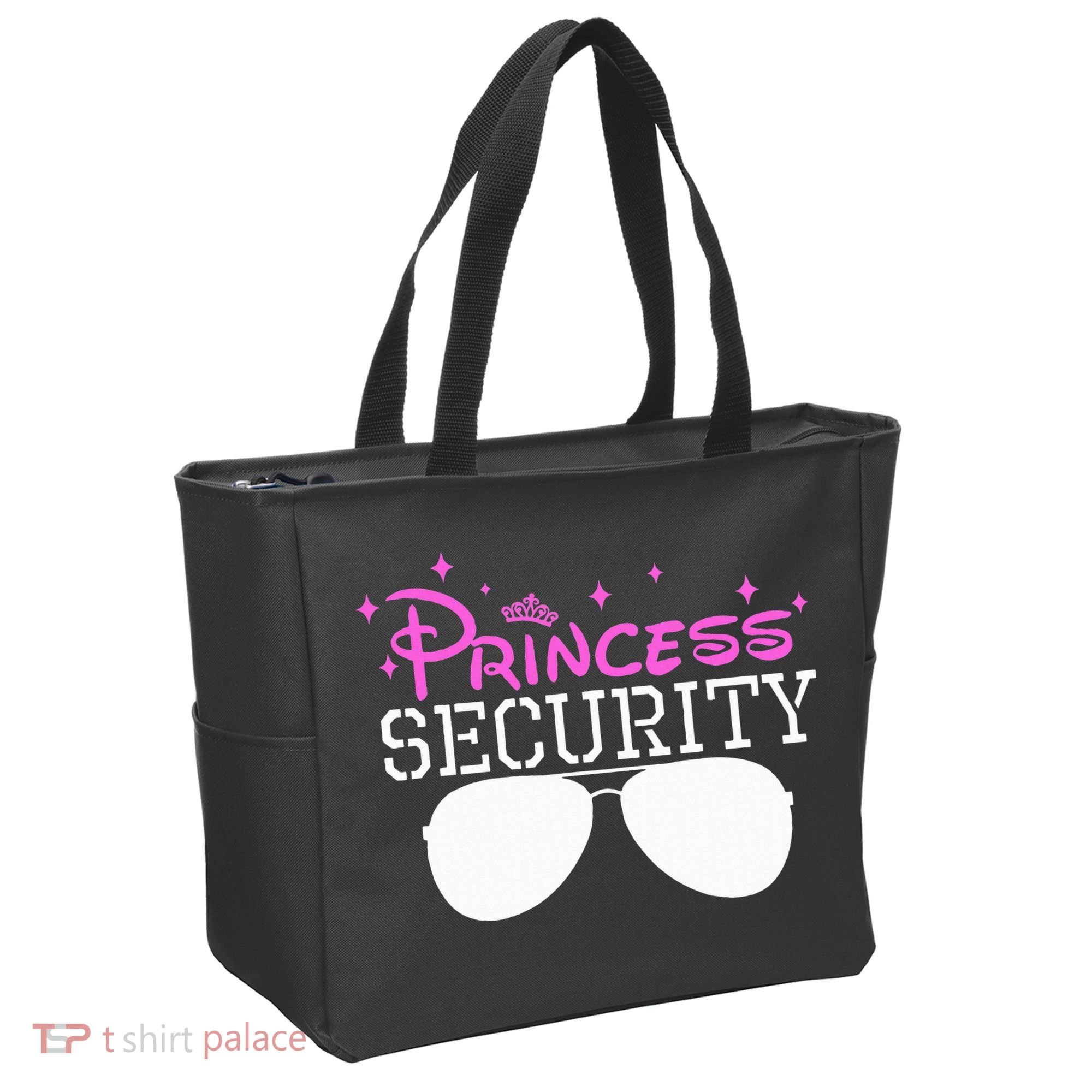 Princess Security Halloween Costume Dad Mom Boy Brother Tote Bag