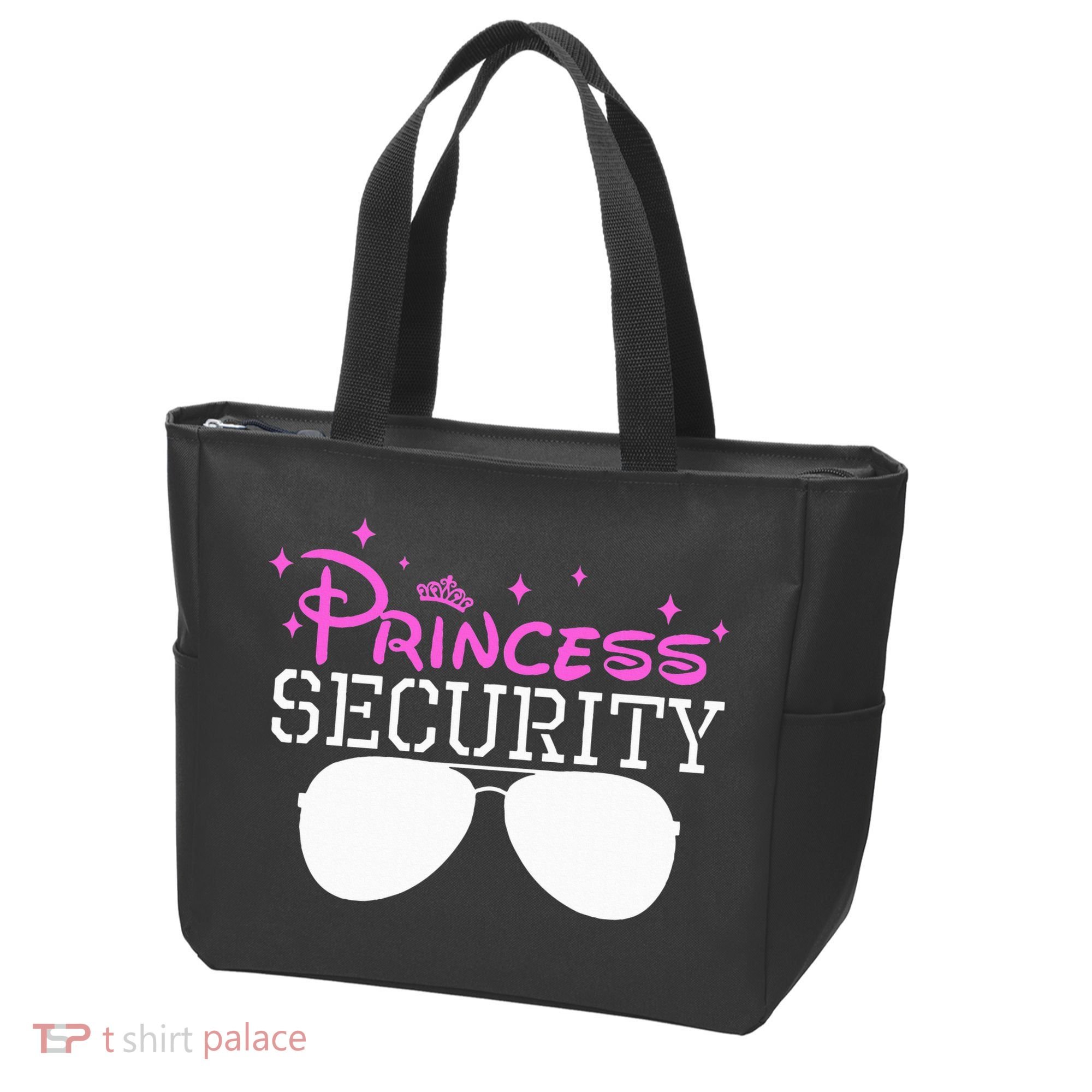 Princess Security Halloween Costume Dad Mom Boy Brother Tote Bag