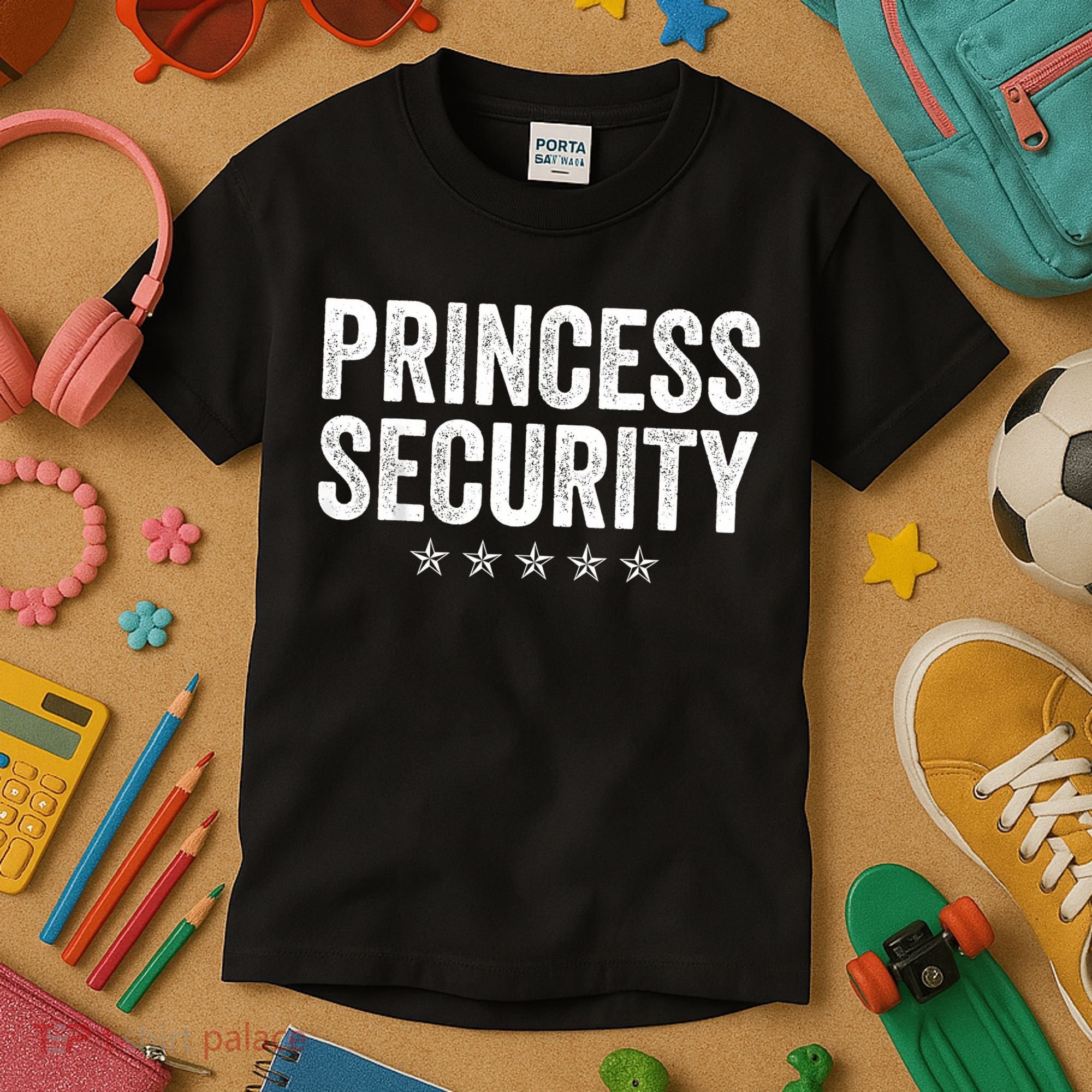 Princess Security Halloween Costume Kids T-Shirt