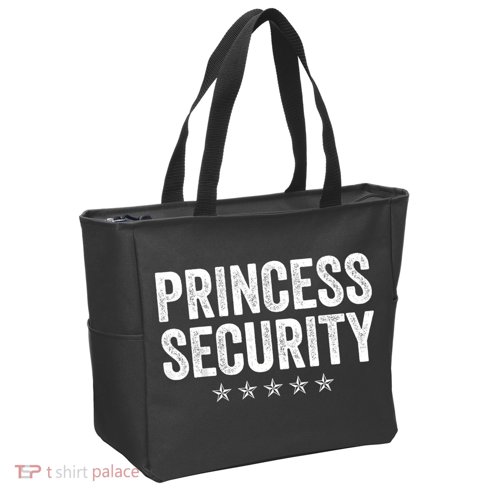 Princess Security Halloween Costume Tote Bag