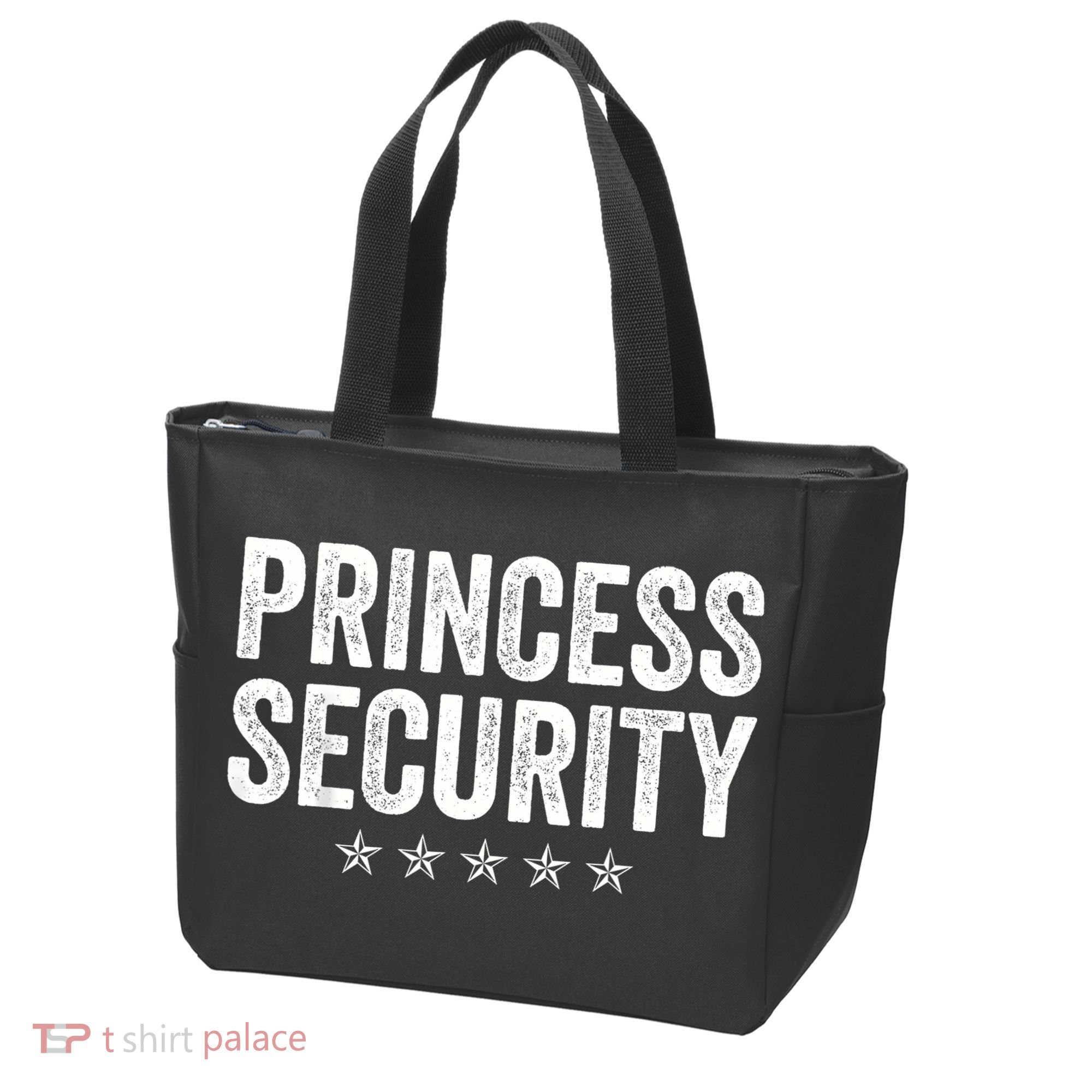 Princess Security Halloween Costume Tote Bag