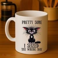 Pretty Sure I Seized The Wrong Day Coffee Mug thumb 4
