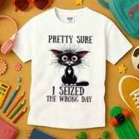 Pretty Sure I Seized The Wrong Day Kids T-Shirt thumb 3