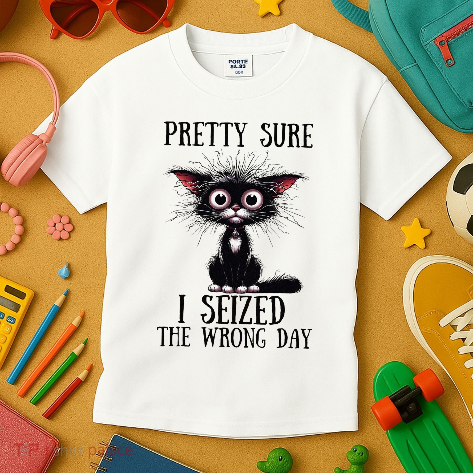Pretty Sure I Seized The Wrong Day Kids T-Shirt