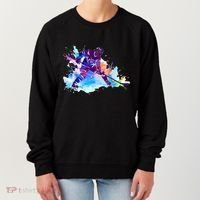 Paint Splash Ice Hockey Player Gifts Women's Sweatshirt thumb 0