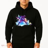 Paint Splash Ice Hockey Player Gifts Hoodie thumb 2