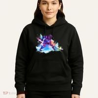 Paint Splash Ice Hockey Player Gifts Hoodie thumb 5