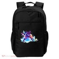 Paint Splash Ice Hockey Player Gifts Backpack thumb 0