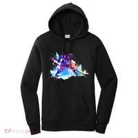 Paint Splash Ice Hockey Player Gifts Women's Hoodie thumb 0