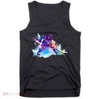 Paint Splash Ice Hockey Player Gifts Tank Top thumb 0