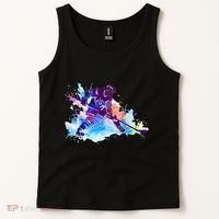 Paint Splash Ice Hockey Player Gifts Tank Top thumb 2