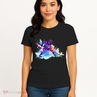 Paint Splash Ice Hockey Player Gifts Women's T-Shirt thumb 4