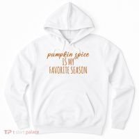 Pumpkin Spice Is My Favorite Season Fall Lover Hoodie thumb 0