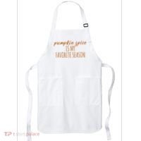 Pumpkin Spice Is My Favorite Season Fall Lover Apron thumb 0