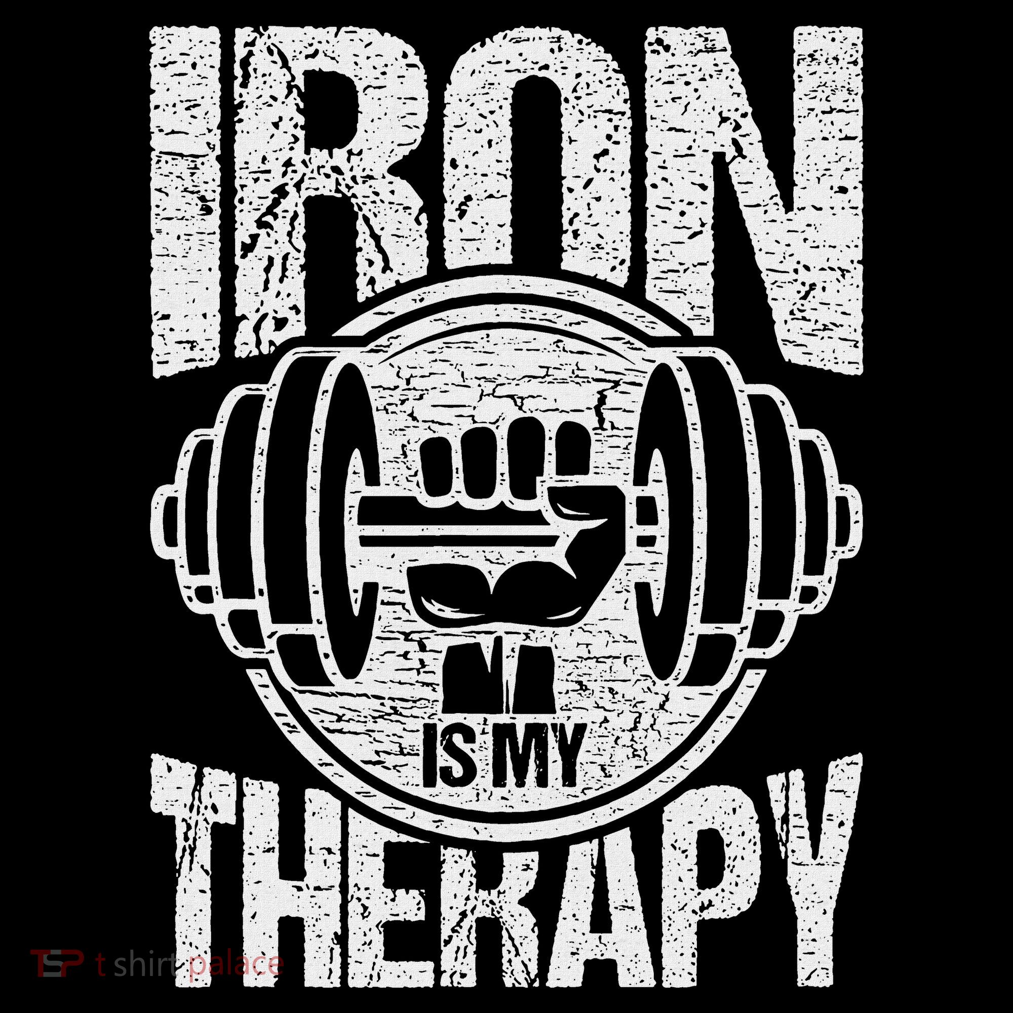 Powerlifting Strongman Iron Is My Therapy Backpack