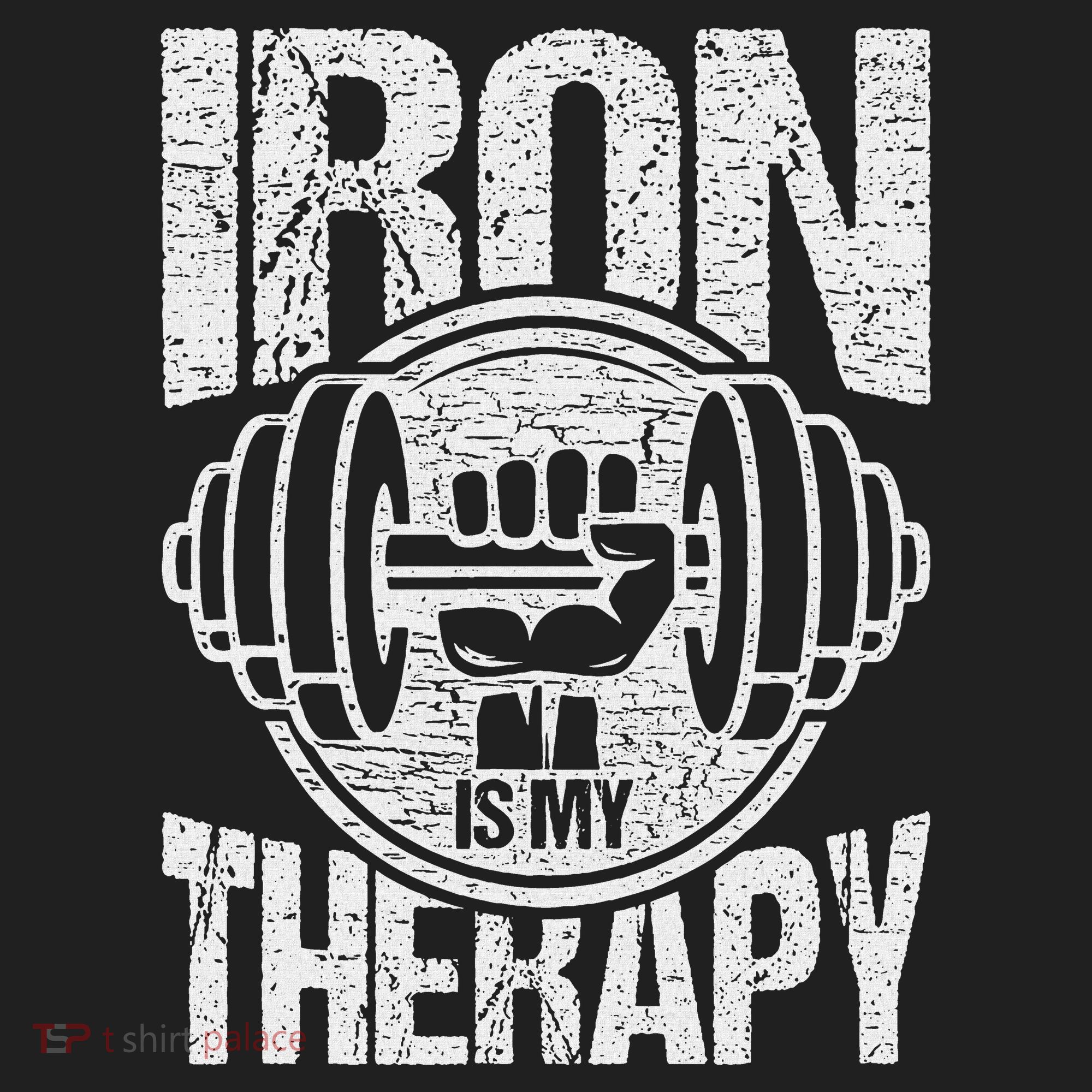 Powerlifting Strongman Iron Is My Therapy Tumbler