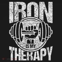 Powerlifting Strongman Iron Is My Therapy Women's Tank Top thumb 5