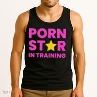 Porn Star In Training Naughty Adult Tank Top thumb 3