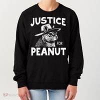 Peanut Squirrel Justice For Peanut Women's Sweatshirt thumb 0