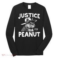 Peanut Squirrel Justice For Peanut Long Sleeve Shirt thumb 0